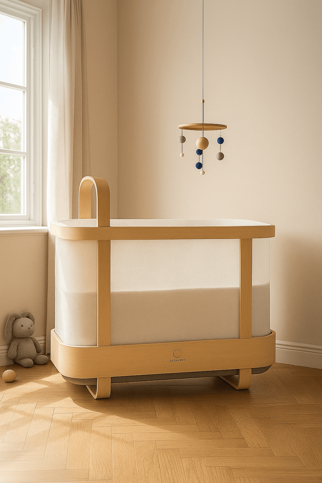Cradlewise Convertible Smart Bassinet & Crib