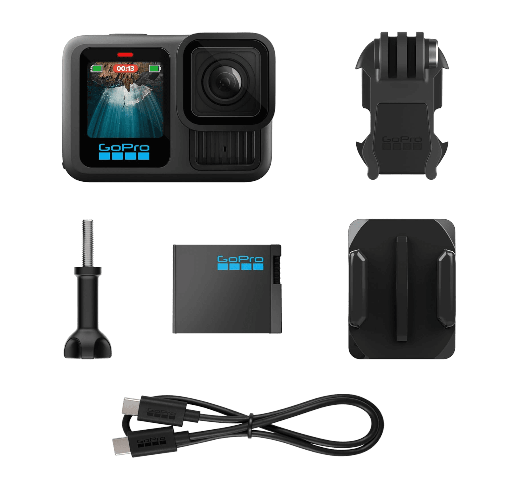 GoPro HERO13 Black with accessories