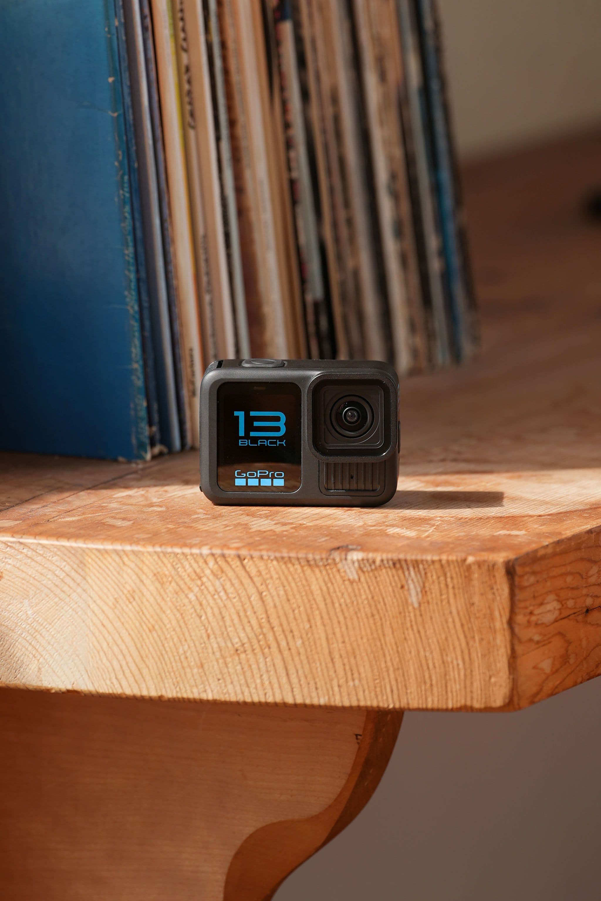 GoPro HERO13 Black on shelf