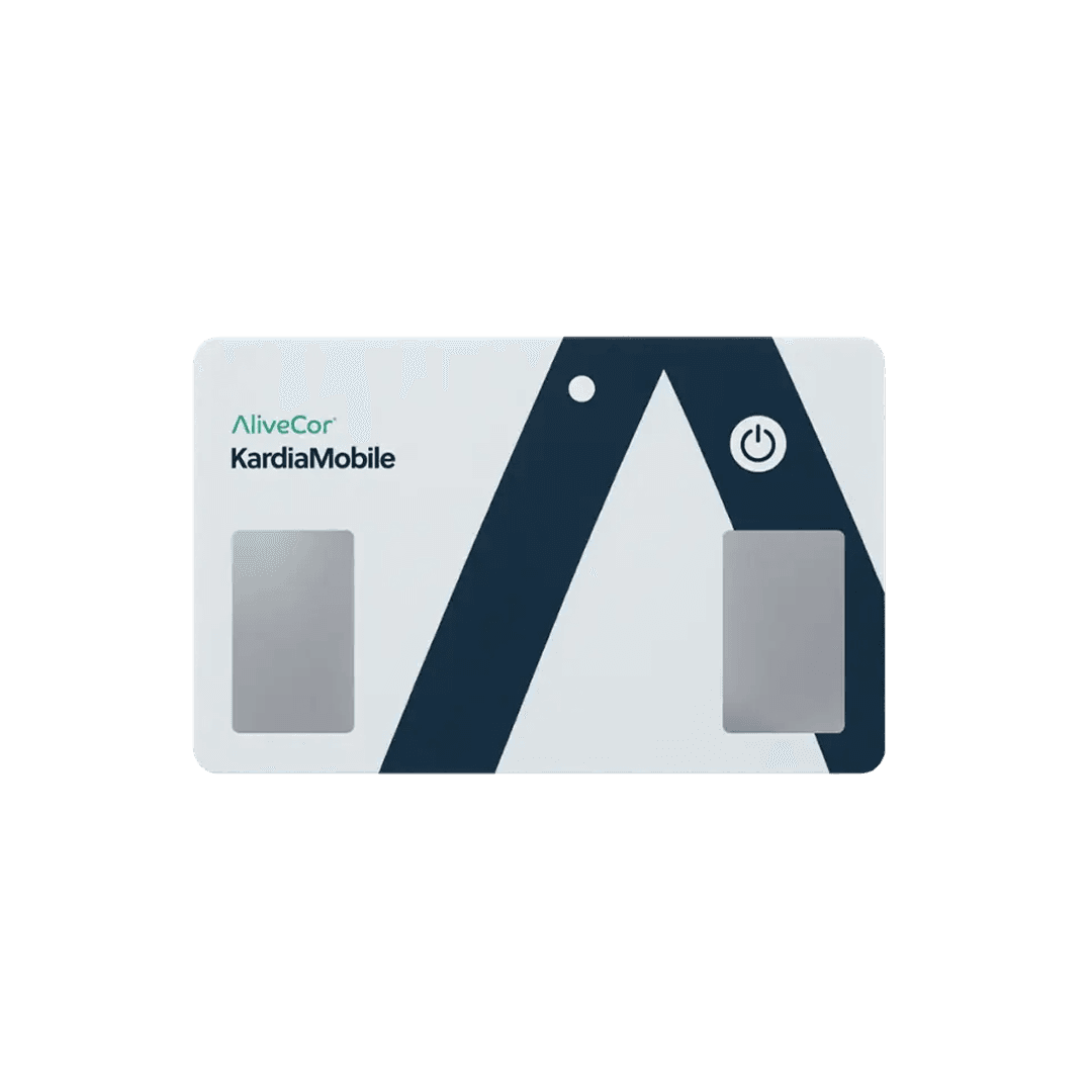 KardiaMobile Card ECG device