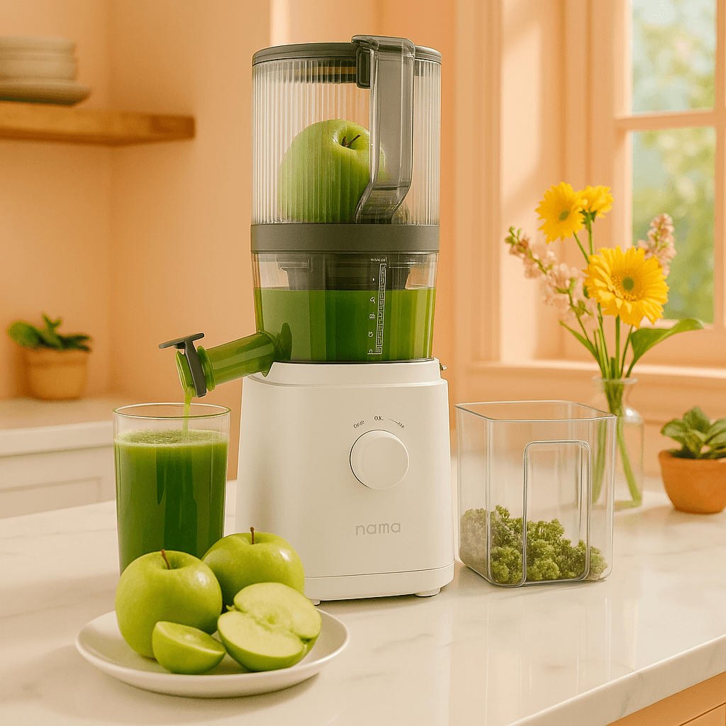 Nama J2 Juicer in action