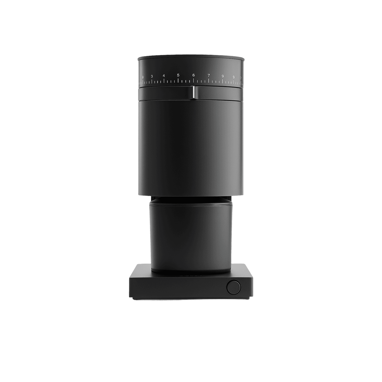 Opus Grinder side by side with espresso setup