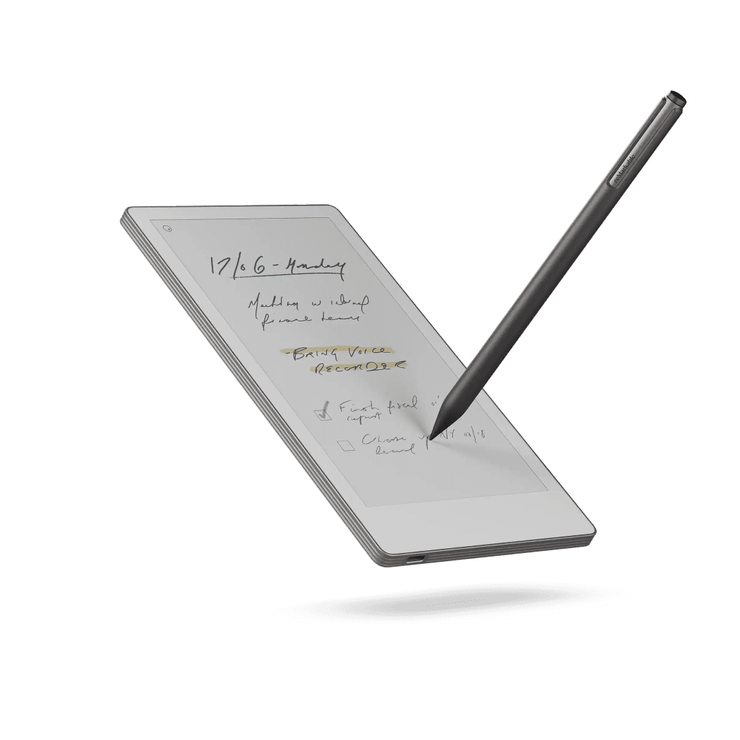 reMarkable Move in use for mobile note-taking