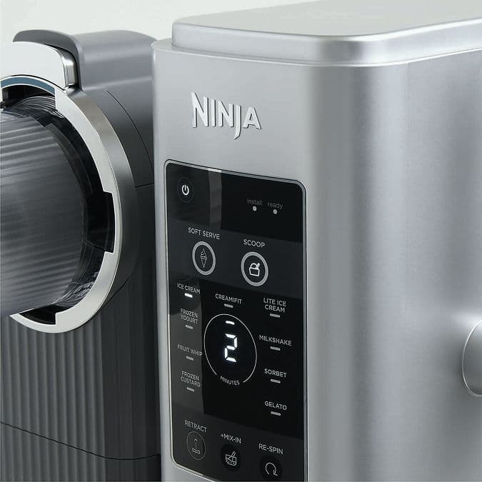 Ninja CREAMi Swirl dispensing soft-serve