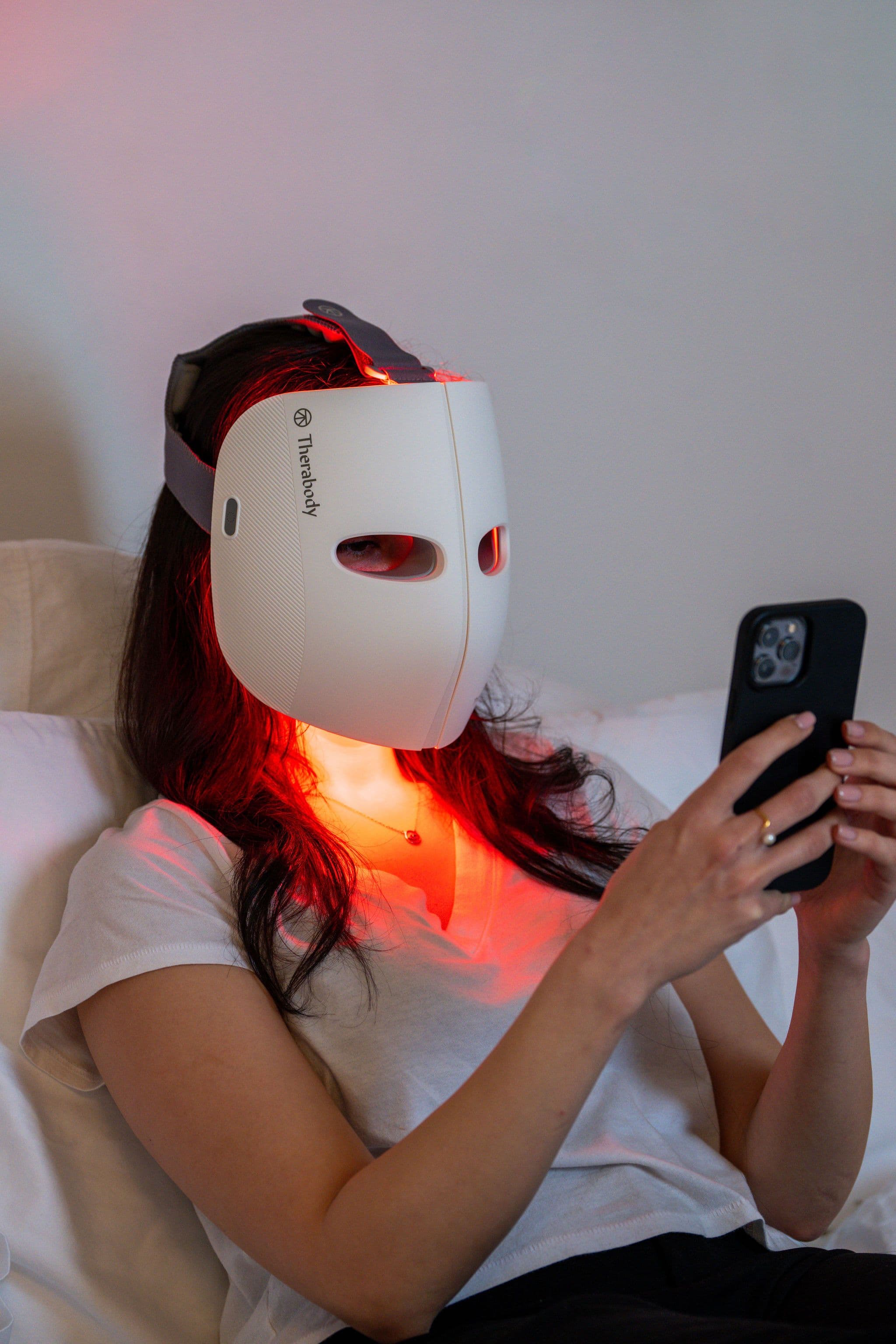 TheraFace Mask in use