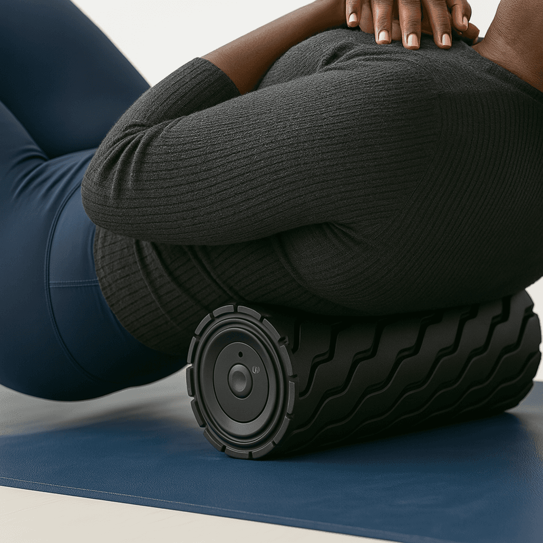 Therabody Wave Roller vibration massage device lifestyle